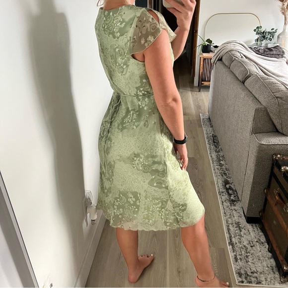 Vintage green dress - Picture 2 of 4